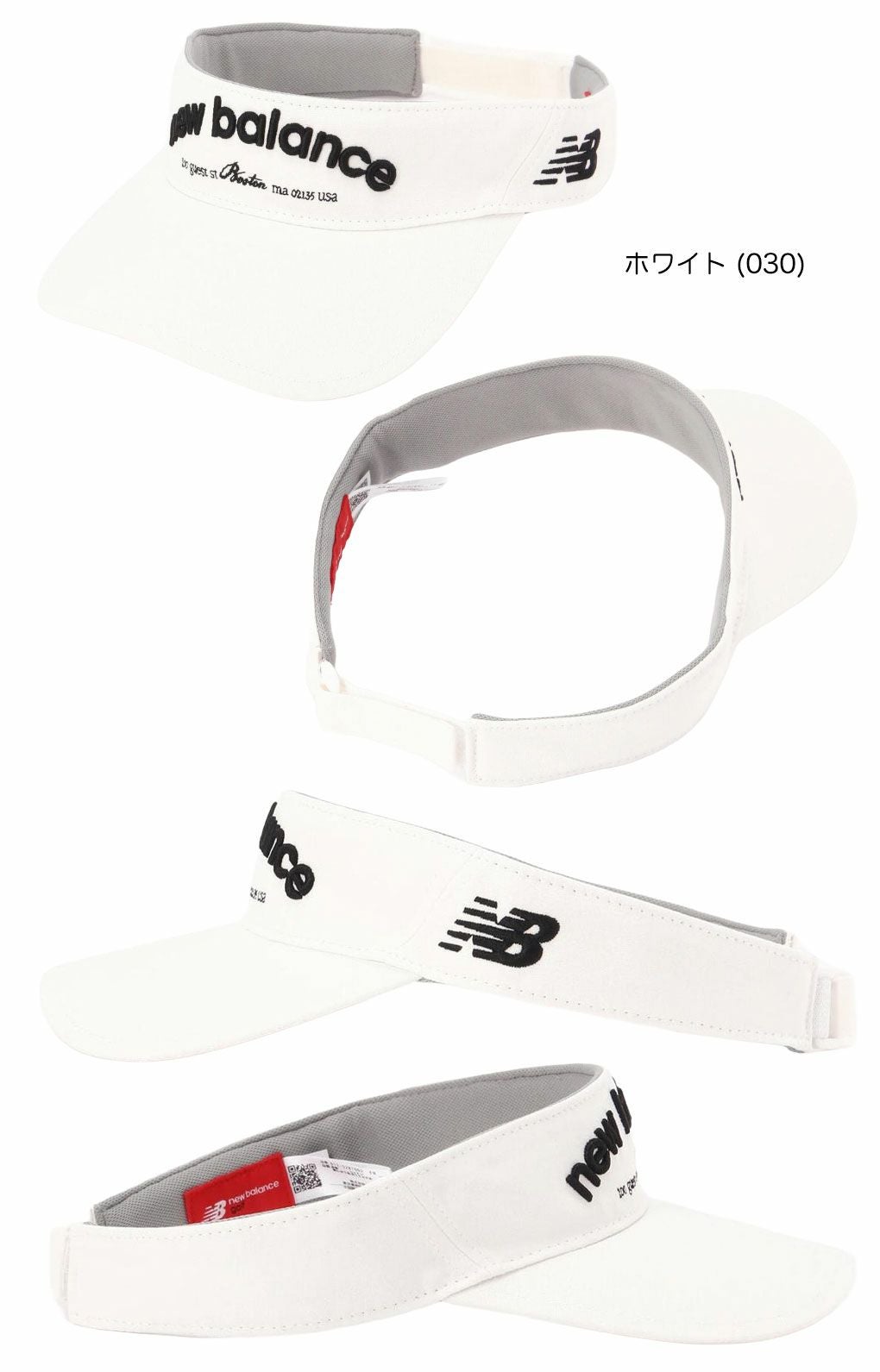 ニューバランスキャンバスバイザー012-5287002メンズレディースゴルフキャップ帽子newbalance2025春夏モデル日本正規品
