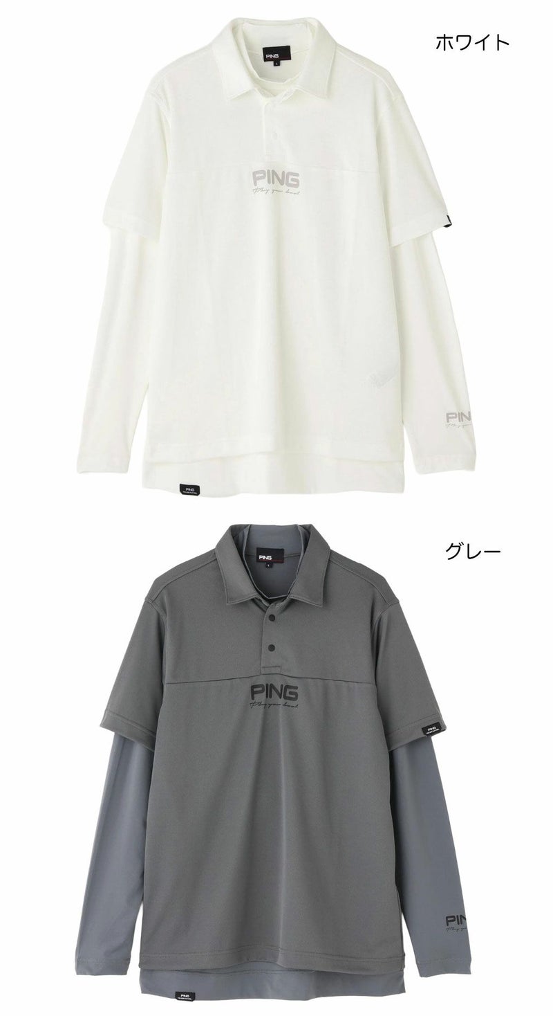 ピンPINGピン2WAYドットグラデーションスタンドブルゾン621-5260801メンズゴルフウェア2025秋冬モデル日本正規品