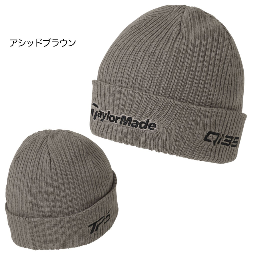 テーラーメイドMツアーニットキャップUN921メンズゴルフキャップ帽子ゴルフTaylorMade日本正規品2025秋冬モデル