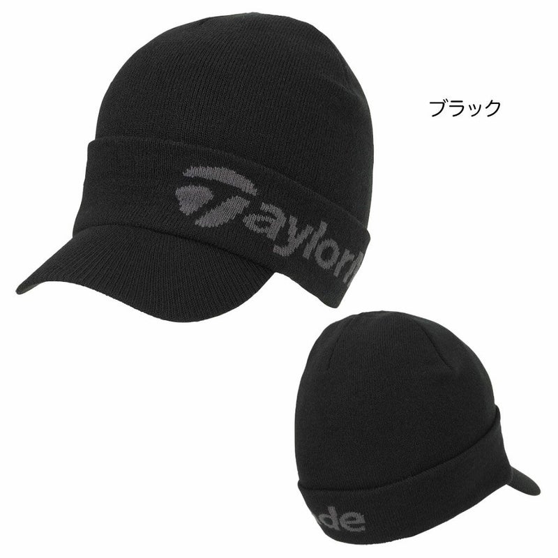 テーラーメイドMブリムニットキャップUN922メンズゴルフキャップ帽子ゴルフTaylorMade日本正規品2025秋冬モデル