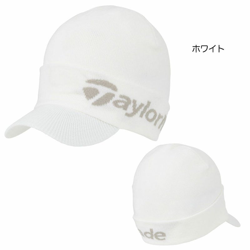 テーラーメイドMブリムニットキャップUN922メンズゴルフキャップ帽子ゴルフTaylorMade日本正規品2025秋冬モデル