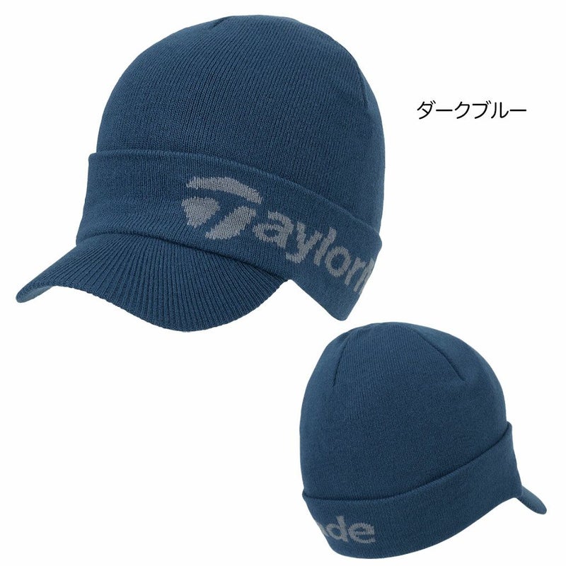 テーラーメイドMブリムニットキャップUN922メンズゴルフキャップ帽子ゴルフTaylorMade日本正規品2025秋冬モデル