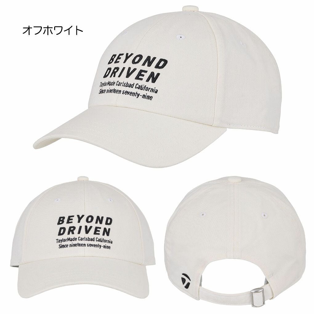テーラーメイドMウォッシュドキャップUN929メンズゴルフキャップ帽子ゴルフTaylorMade日本正規品2025秋冬モデル
