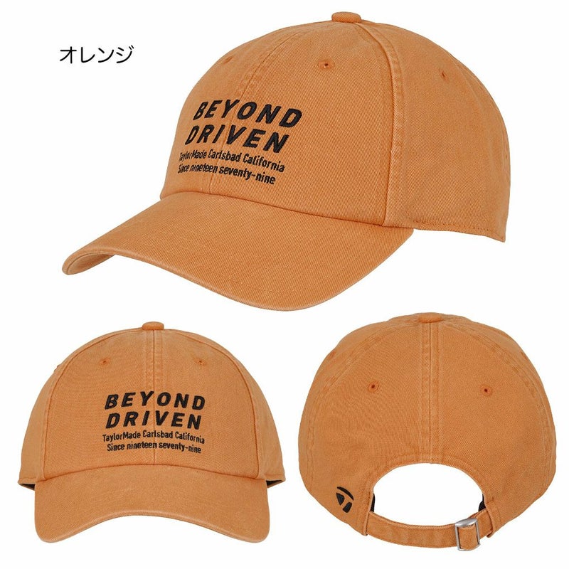 テーラーメイドMウォッシュドキャップUN929メンズゴルフキャップ帽子ゴルフTaylorMade日本正規品2025秋冬モデル
