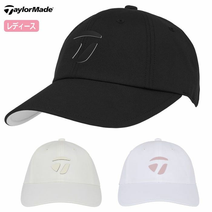 テーラーメイドウィメンズWワイドブリムMETAL-TキャップUN941レディースゴルフキャップ帽子ゴルフTaylorMade日本正規品2025秋冬モデル