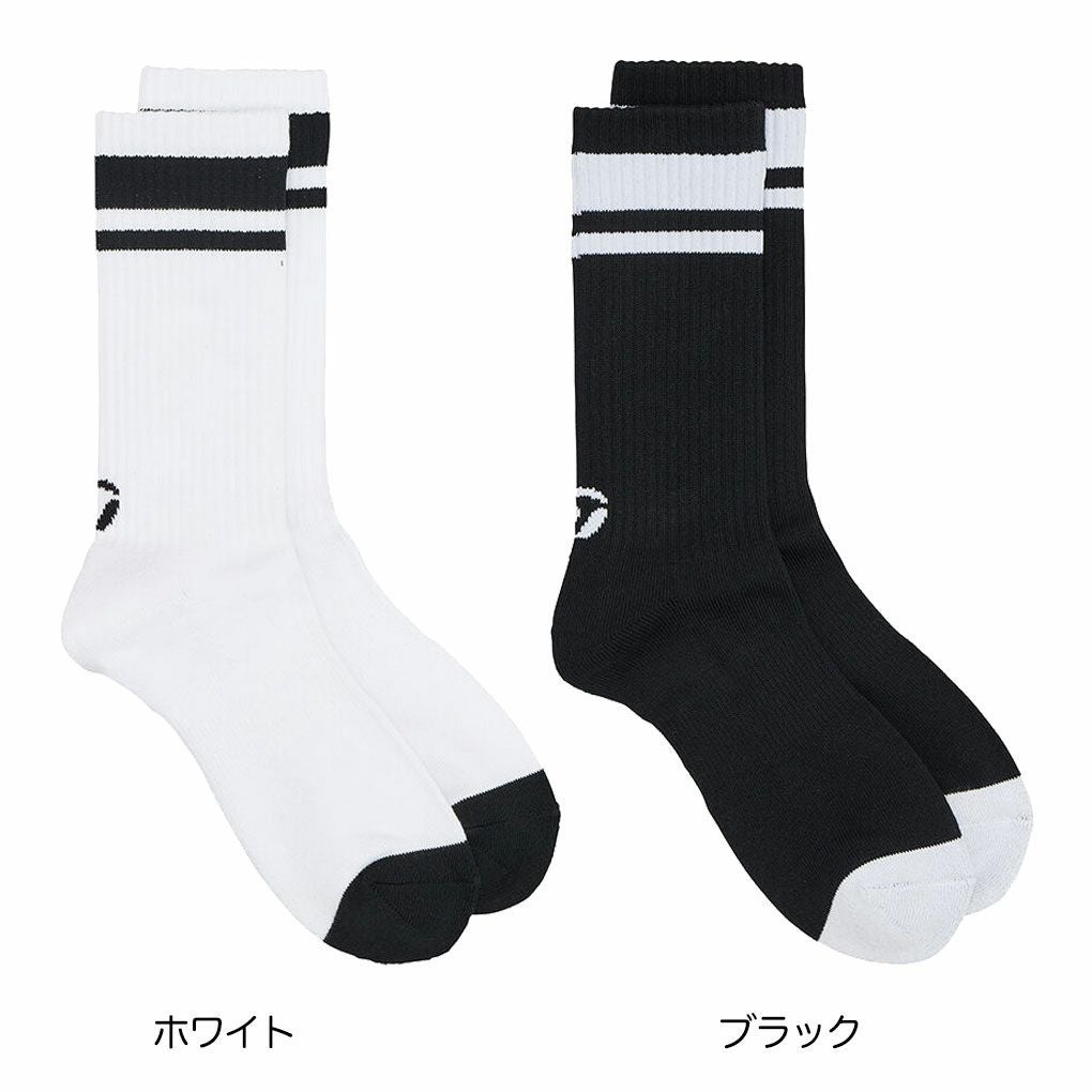 テーラーメイドMミドルソックスUN934メンズ靴下SOCKS2025秋冬モデルTaylorMade日本正規品