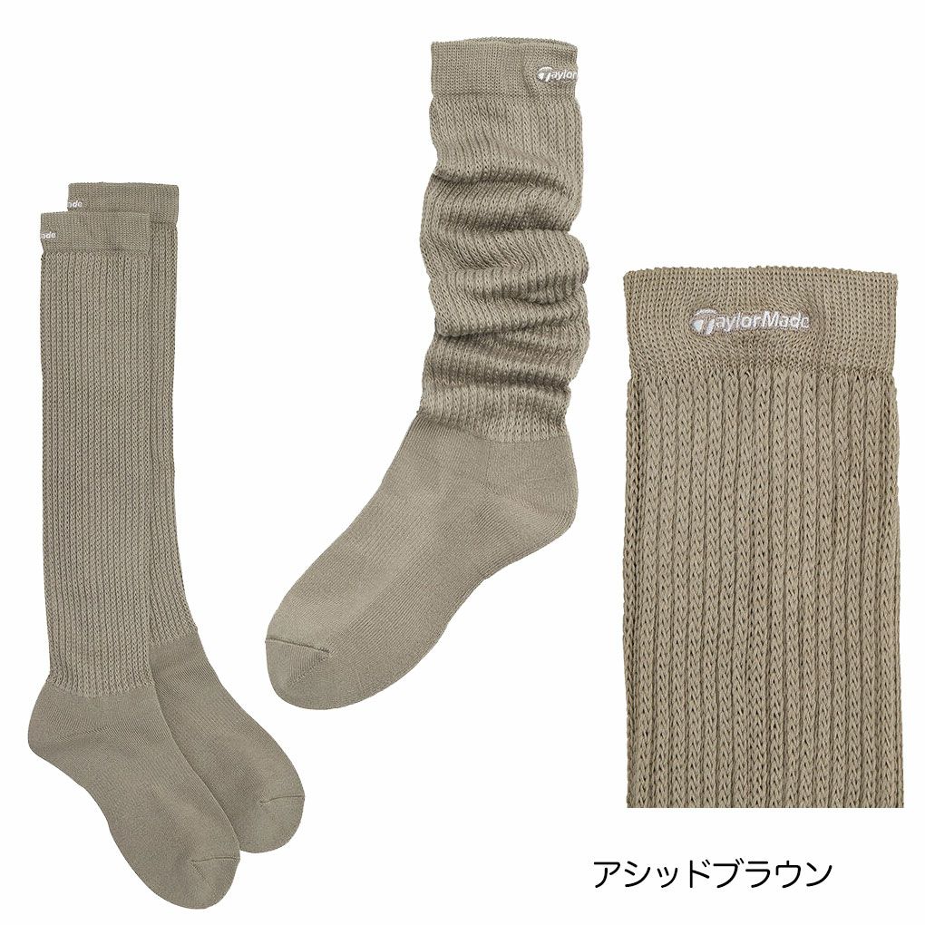 テーラーメイドWウォーマーソックスUN947レディース靴下SOCKS2025秋冬モデルTaylorMade日本正規品
