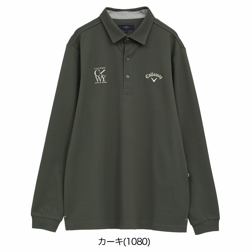 キャロウェイオニカノコ長袖シャツC25233100メンズゴルフウェア2025秋冬モデルCallaway日本正規品