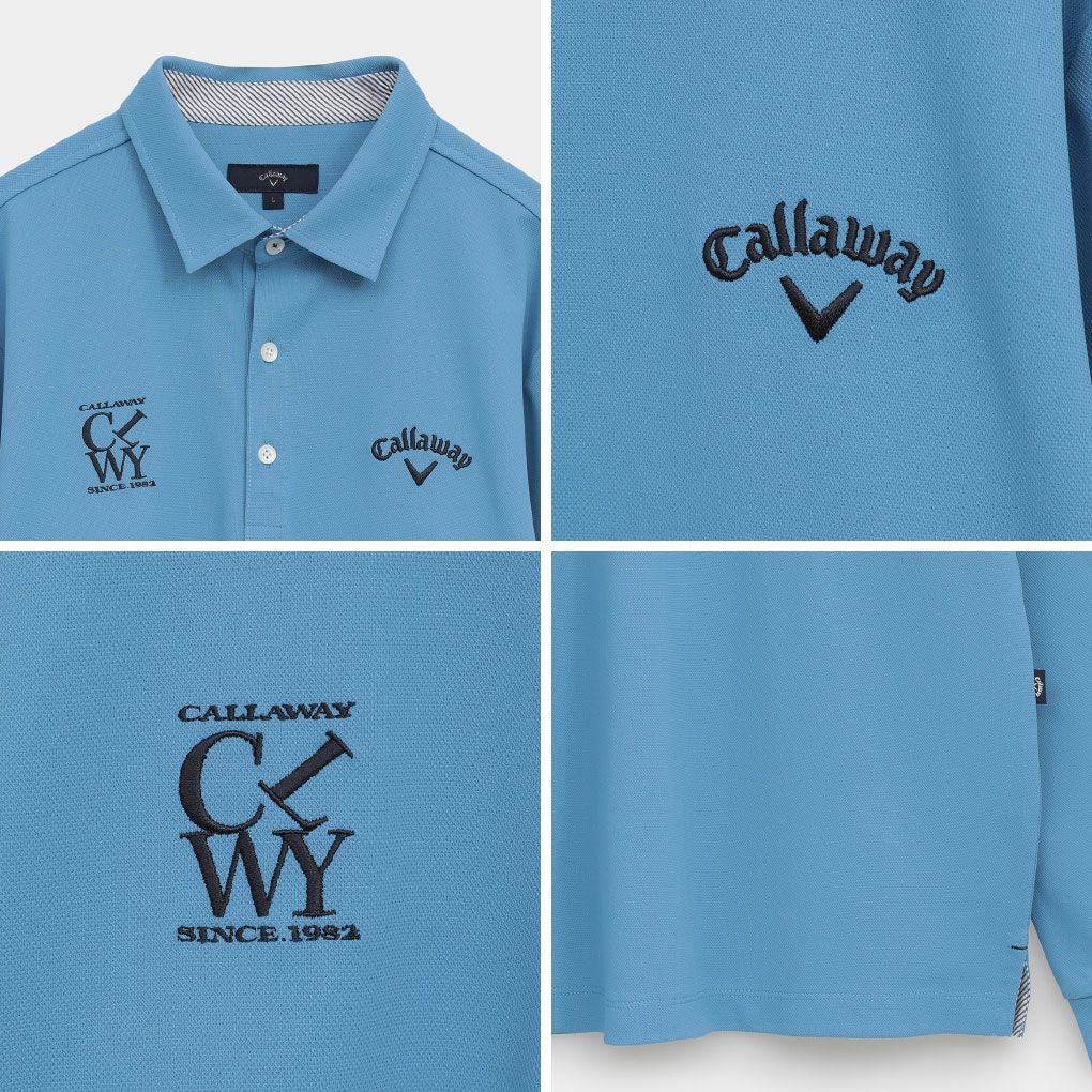 キャロウェイオニカノコ長袖シャツC25233100メンズゴルフウェア2025秋冬モデルCallaway日本正規品