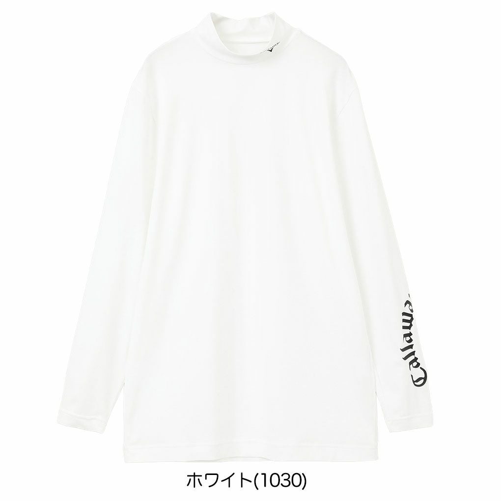 キャロウェイクールコア天竺ハイネックインナーシャツC24932100メンズゴルフウェア2025秋冬モデルCallaway日本正規品