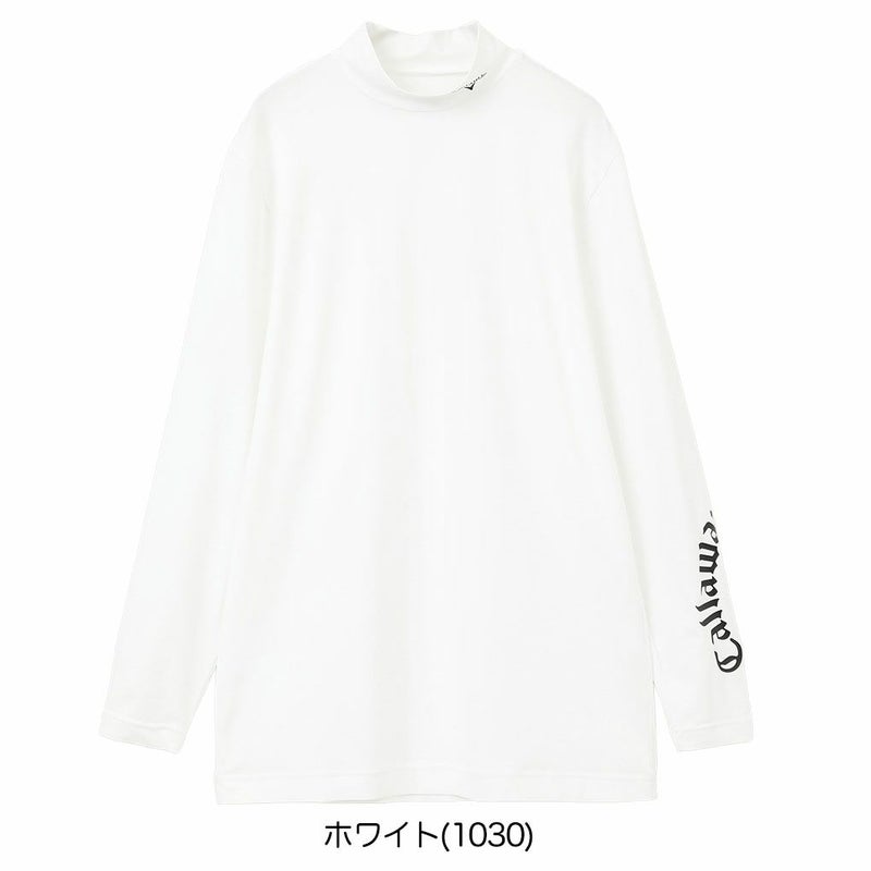 キャロウェイクールコア天竺ハイネックインナーシャツC24932100メンズゴルフウェア2025秋冬モデルCallaway日本正規品