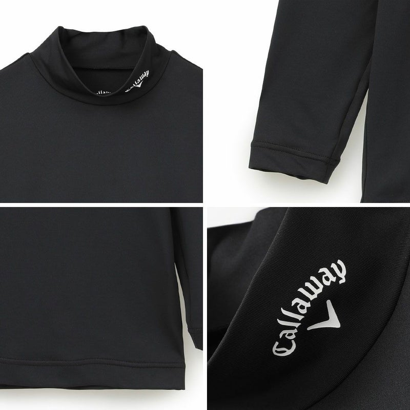 キャロウェイクールコア天竺ハイネックインナーシャツC24932100メンズゴルフウェア2025秋冬モデルCallaway日本正規品