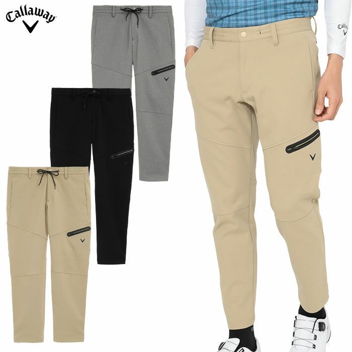 キャロウェイカノコダブルニットジョガーパンツC25226104メンズゴルフウェアゴルフ2025秋冬モデル日本正規品