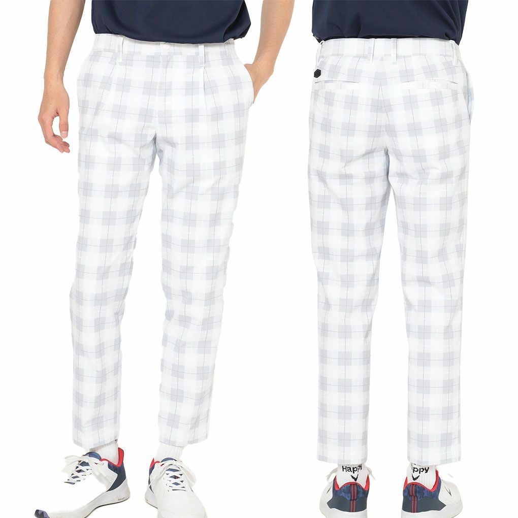 キャロウェイ8WAYストレッチチェックプリントパンツC25226107メンズゴルフウェアゴルフ2025秋冬モデル日本正規品