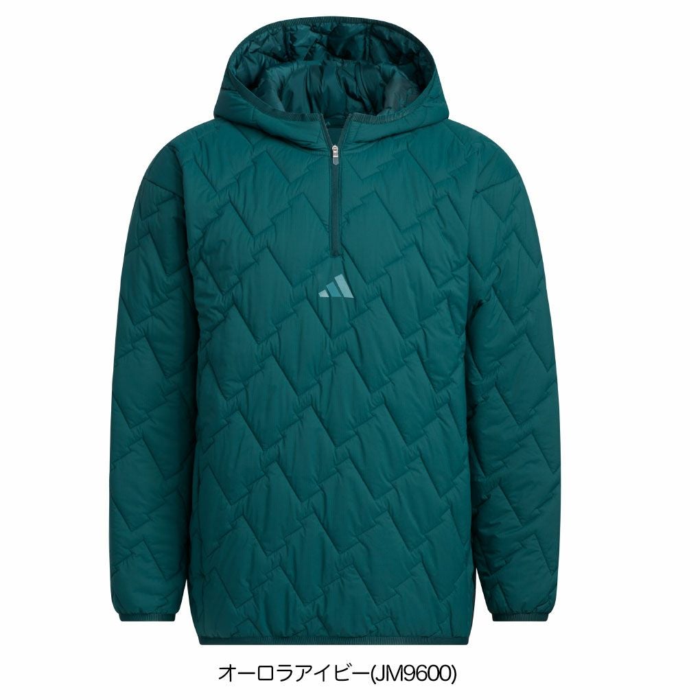 アディダスビヨンドザコースキルトハーフジップフーディージャケットJUW86メンズゴルフウェアゴルフ2025秋冬モデルadidas日本正規品