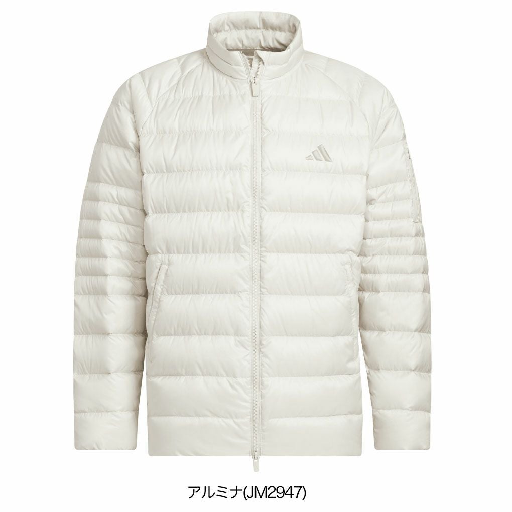 アディダスアームポケット付きフルジップダウンジャケットJVU96メンズゴルフウェアゴルフ2025秋冬モデルadidas日本正規品