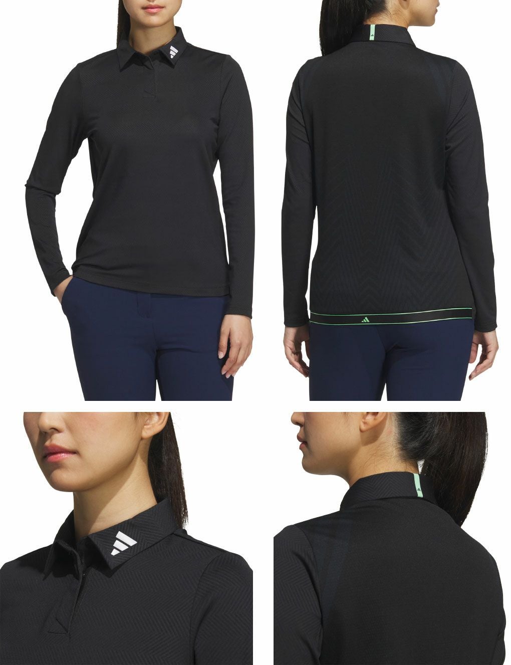 アディダスアディゼロジャガード長袖シャツJWJ92レディースゴルフウェアゴルフ2025春夏モデルadidas日本正規品