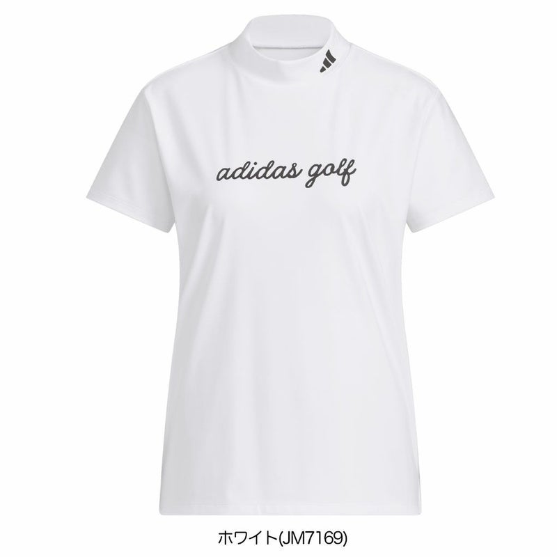 アディダスHEAT.RDYストレッチ半袖モックシャツJWJ93レディースゴルフウェアゴルフ2025春夏モデルadidas日本正規品