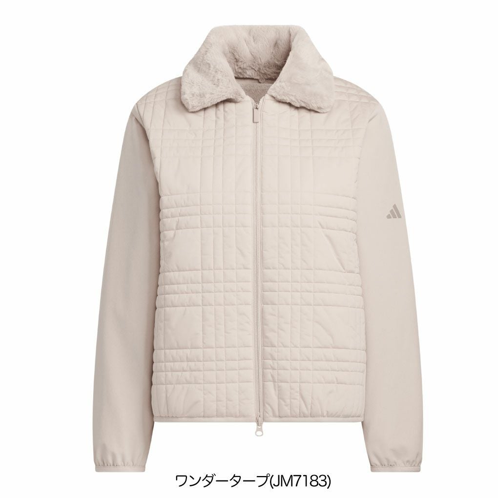 アディダスCOLD.RDYデタッチャブルカラーキルトジャケットJWK08レディースゴルフウェアゴルフ2025春夏モデルadidas日本正規品