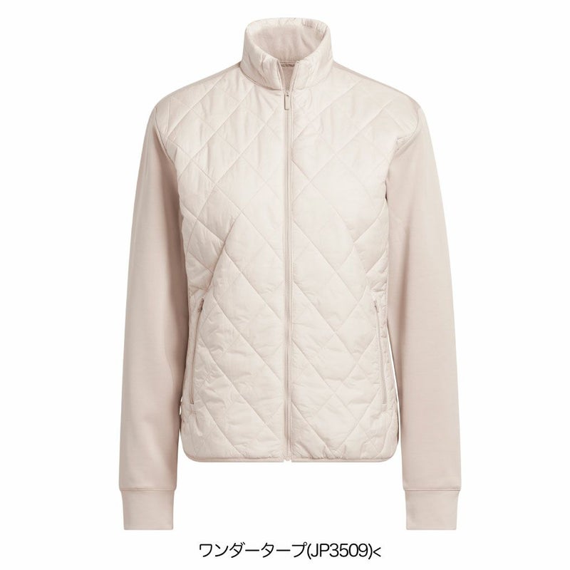 アディダス保温キルトコンビネーションフルジップジャケットKTB56レディースゴルフウェアゴルフ2025春夏モデルadidas日本正規品