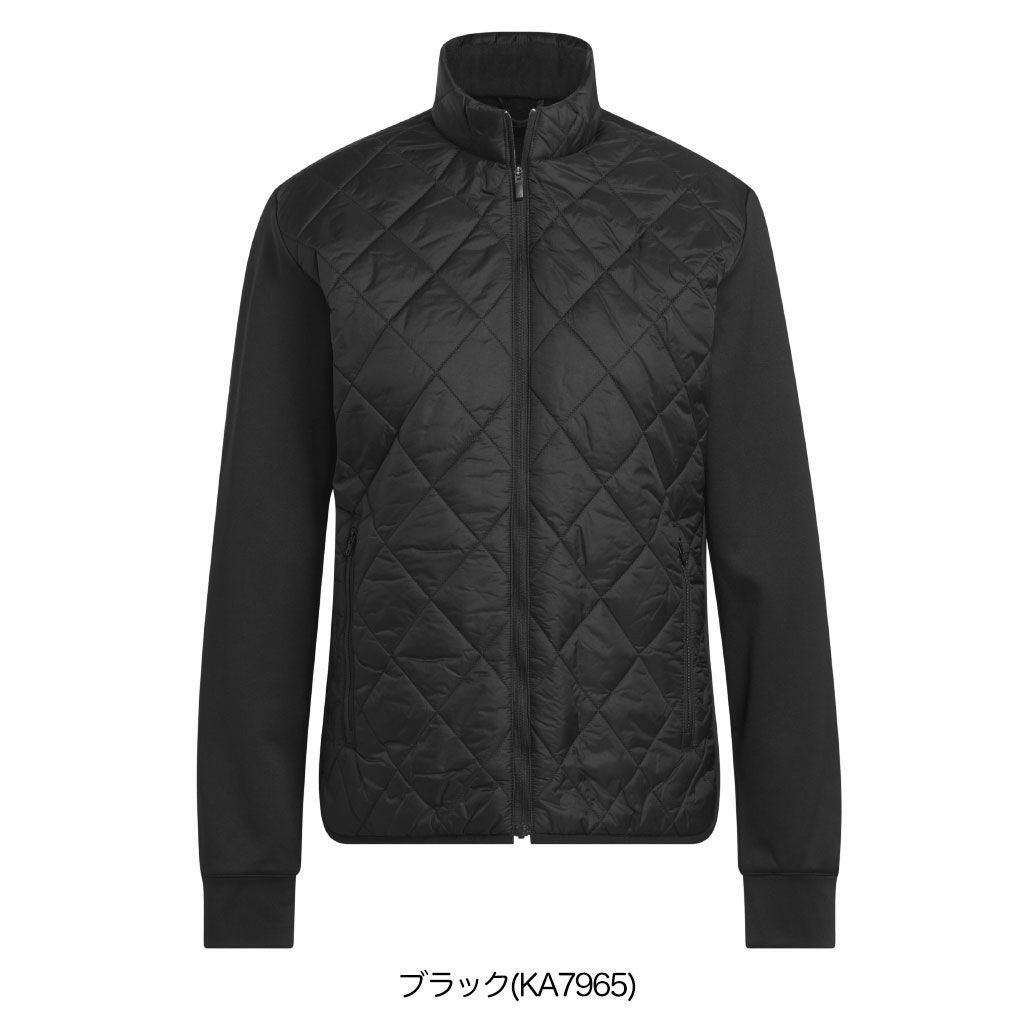 アディダス保温キルトコンビネーションフルジップジャケットKTB56レディースゴルフウェアゴルフ2025春夏モデルadidas日本正規品