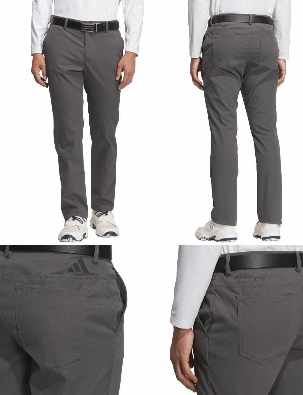 アディダスEXSTRETCHツイストウィーブ撥水ドビーパンツJVU91メンズadidas2025秋冬モデル日本正規品