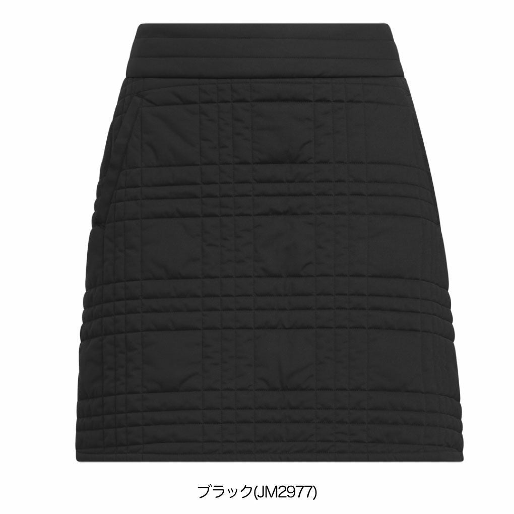 アディダス撥水キルティングスカートJWK10レディースadidas2025秋冬モデル日本正規品