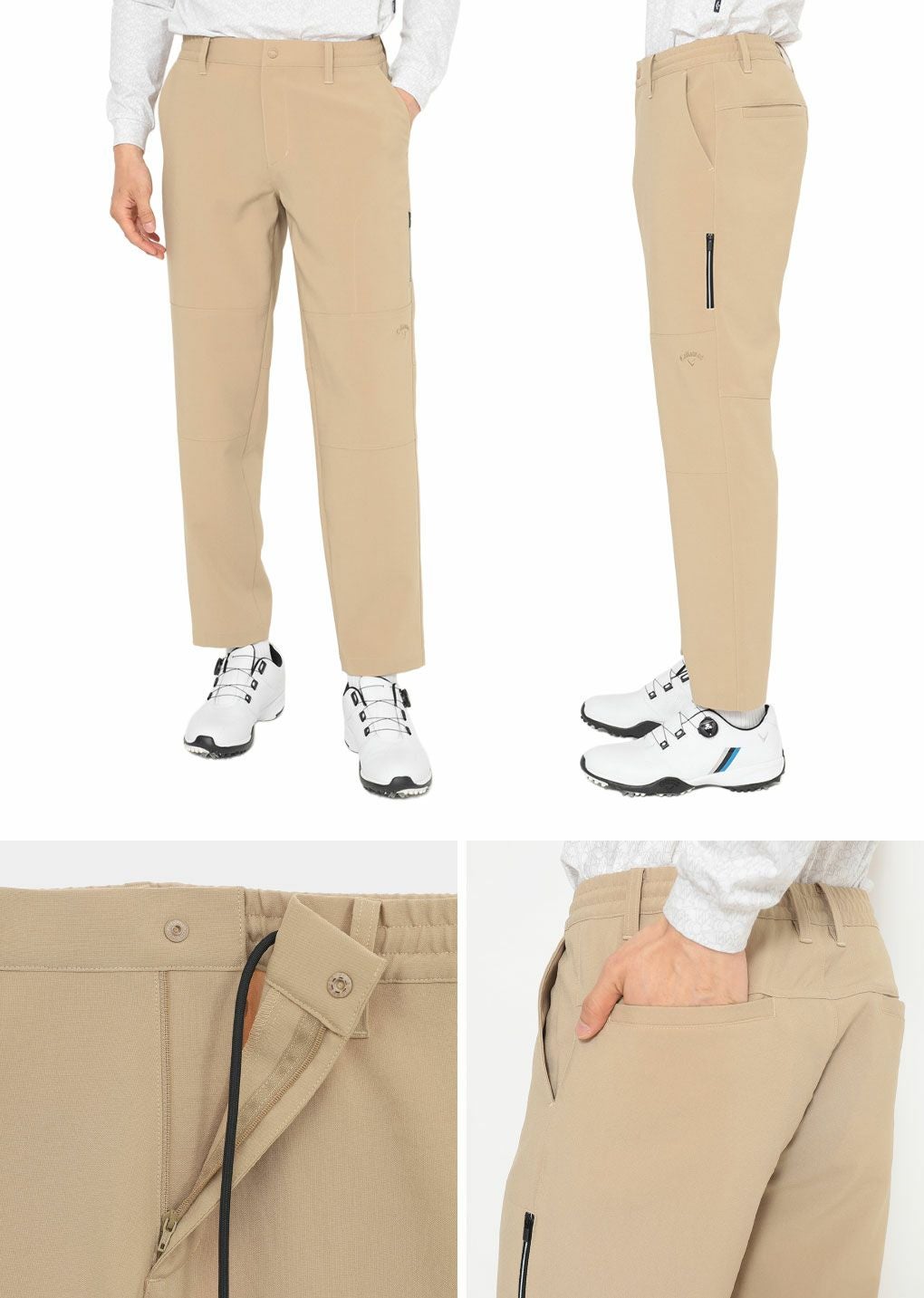 キャロウェイ8WAYストレッチツイルリラックスパンツC25226105メンズゴルフウェアゴルフ2025秋冬モデル日本正規品