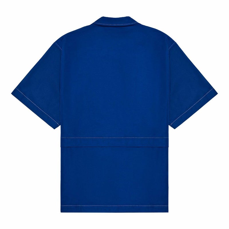 マルボンMalbonGolf半袖シャツMENTONNYLONCAMPCOLLARSHIRTM-9135メンズ2025年モデル