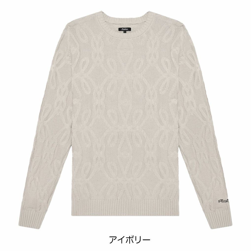 マルボン Malbon Golf ニット セーター MONACO KNIT SWEATER M-9132