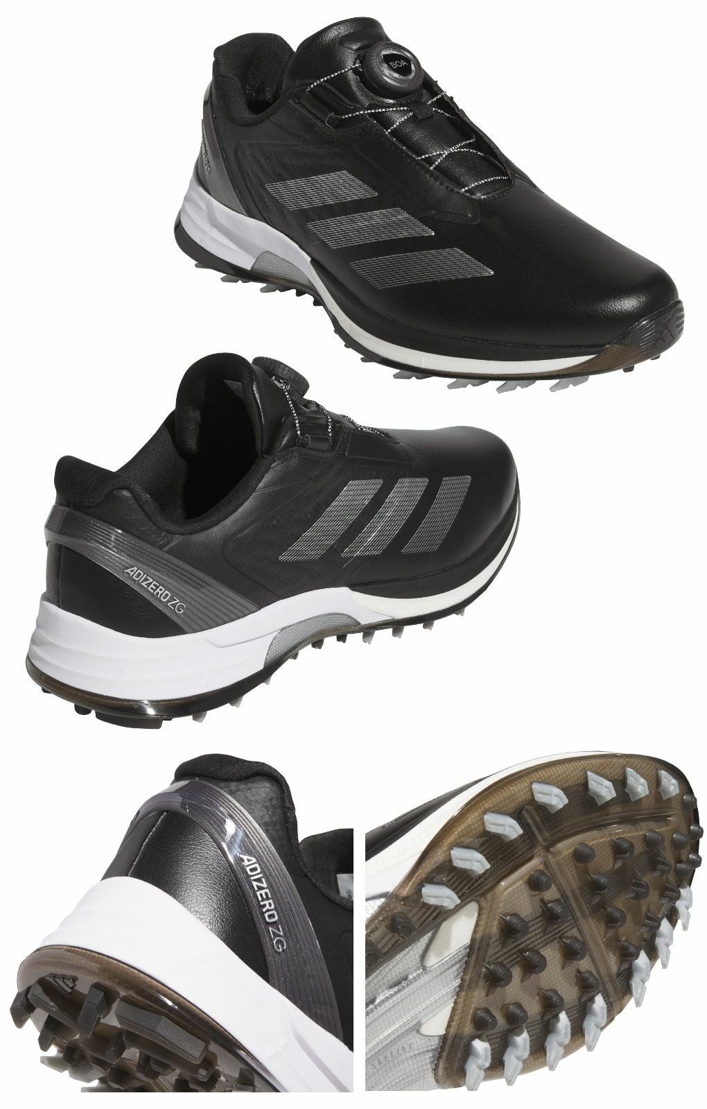 アディダスアディゼロゼッドジーローボアOMX77メンズゴルフシューズ靴2025年モデルadidas日本正規品
