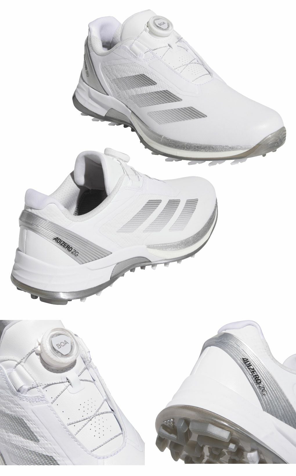 アディダスアディゼロゼッドジーローボアOMX77メンズゴルフシューズ靴2025年モデルadidas日本正規品