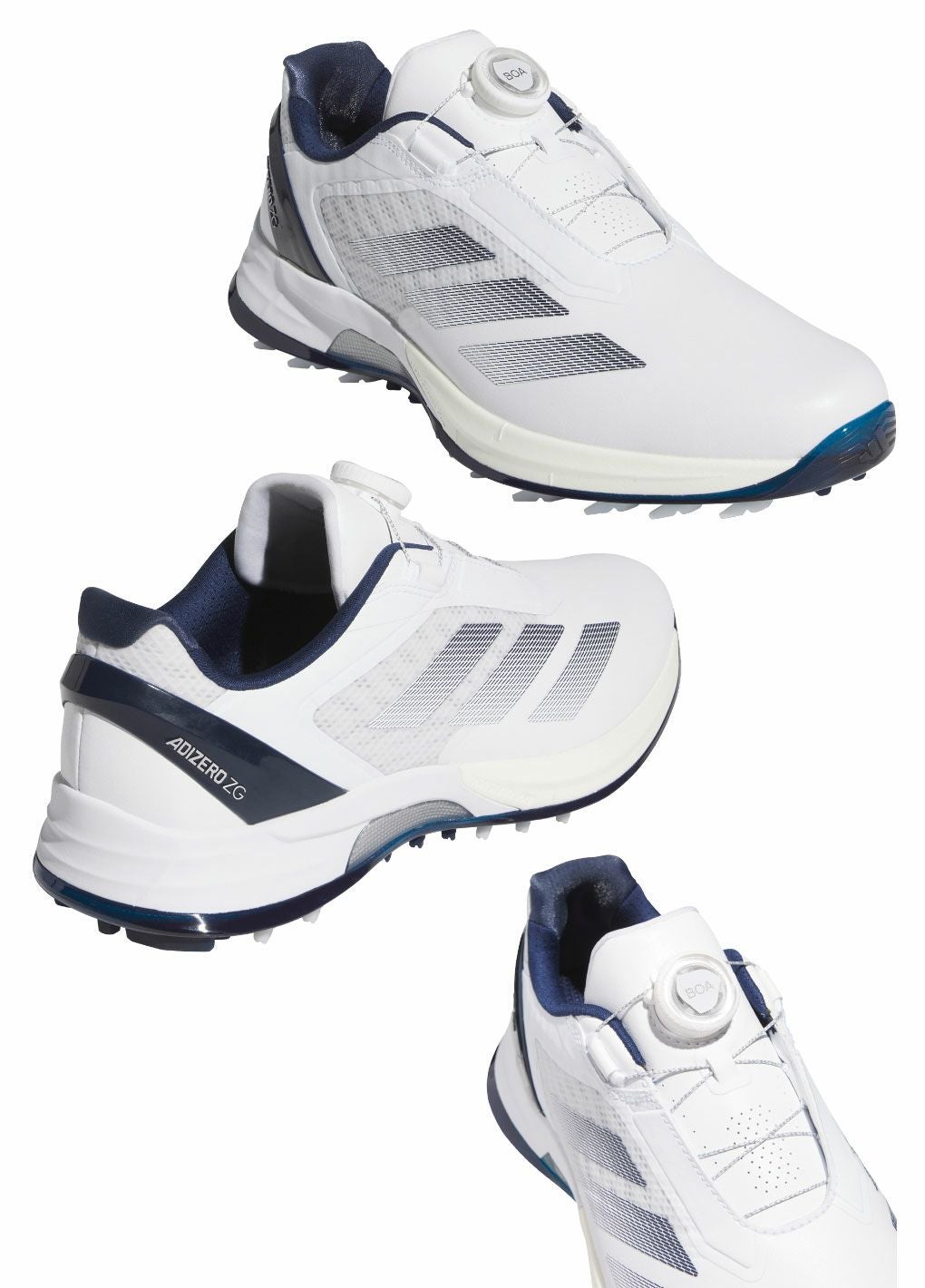 アディダスアディゼロゼッドジーローボアOMX77メンズゴルフシューズ靴2025年モデルadidas日本正規品
