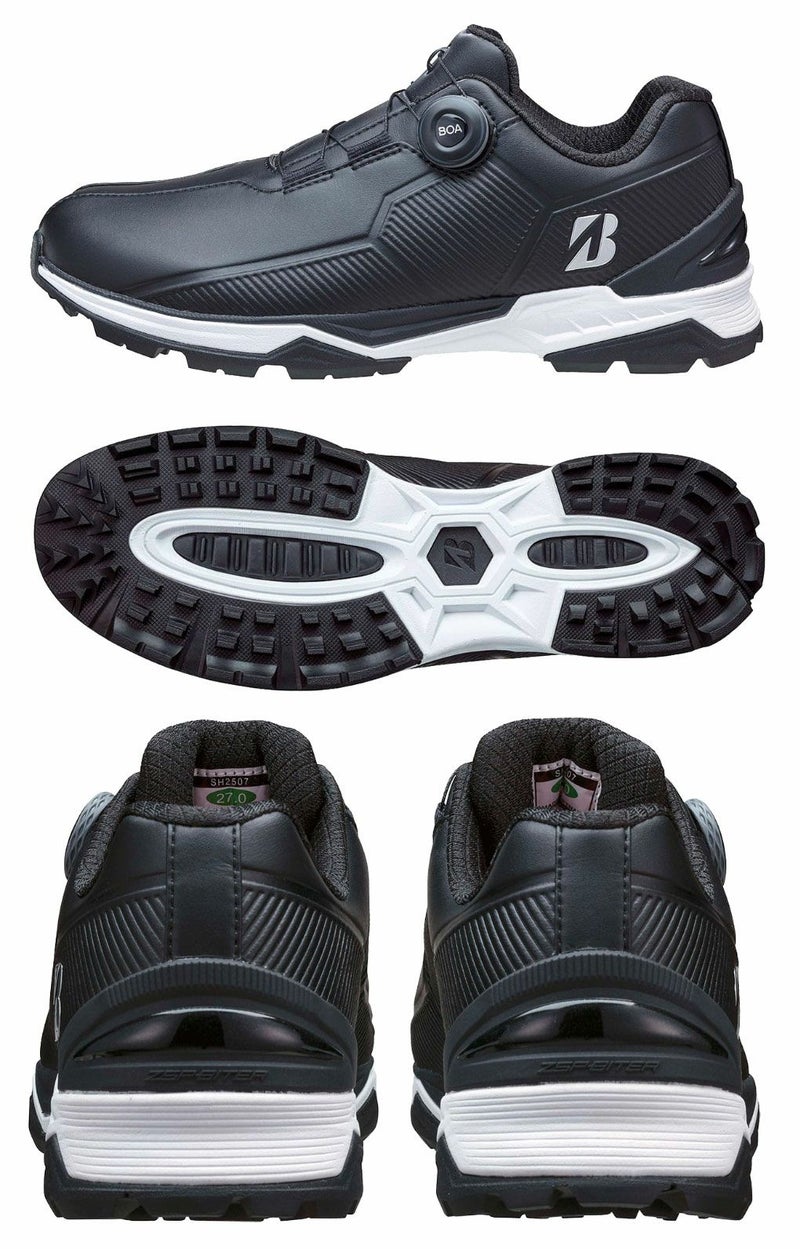 BSブリヂストンゴルフスパイクレスシューズSH2507ゼロ・スパイクバイターワイド4E幅広メンズBRIDGESTONEGOLF日本正規品