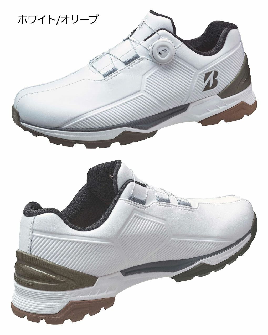 BSブリヂストンゴルフスパイクレスシューズSH2507ゼロ・スパイクバイターワイド4E幅広メンズBRIDGESTONEGOLF日本正規品