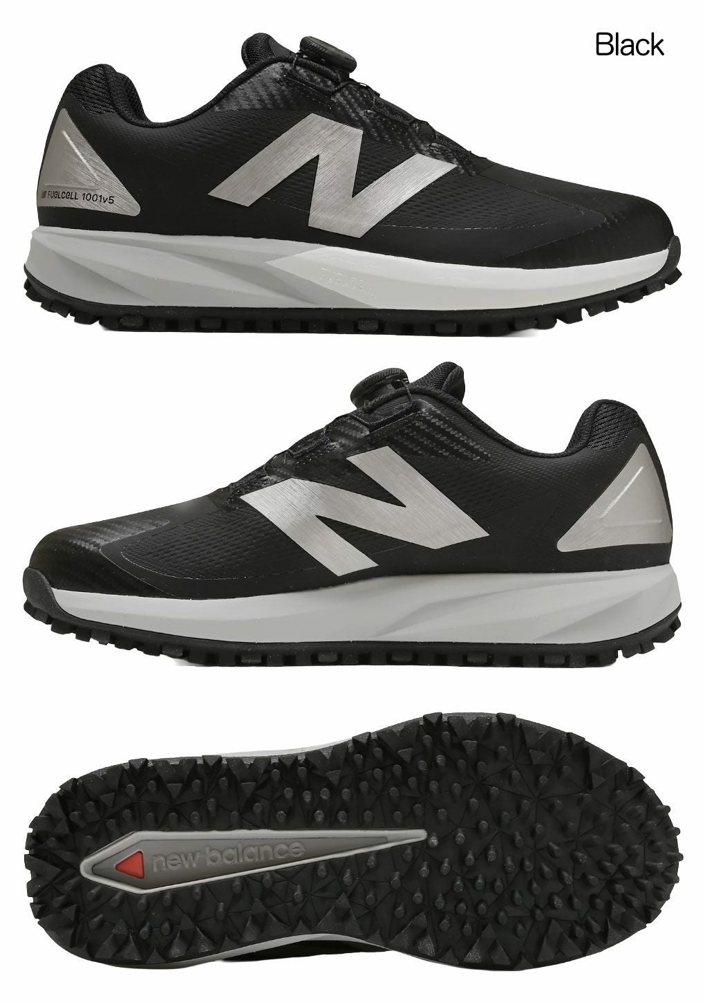 ニューバランスFuelCell1001v5BOAスパイクレスシューズUGB1001ゴルフシューズnewbalance日本正規品2025年モデル