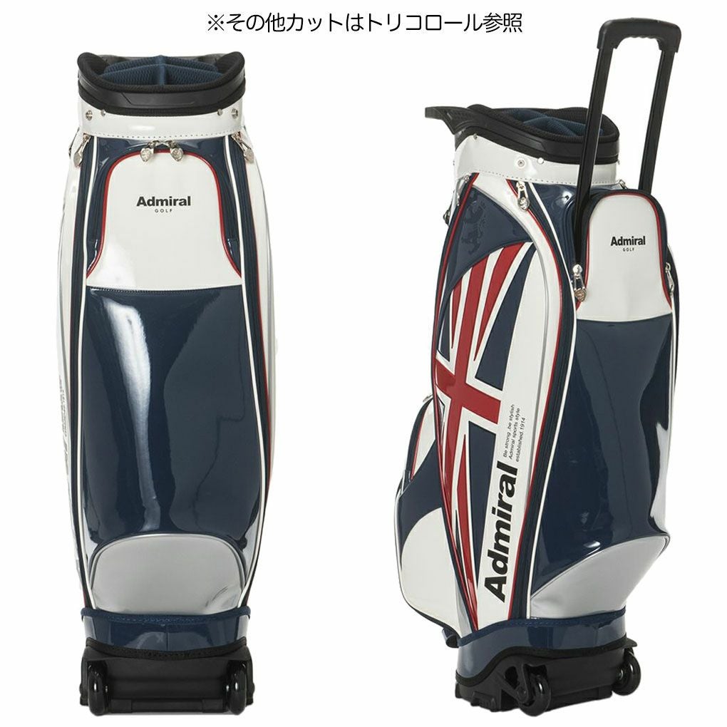 アドミラルAdmiralGolfキャスターキャディバッグエナメルADMG5BC32025年モデル日本正規品