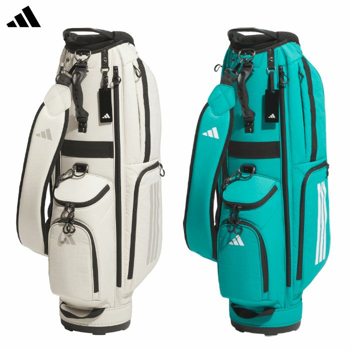 アディダススリーストライプスコーデュラキャディバッグKVH34_8.5型47インチ対応2025年モデルadidas日本正規品