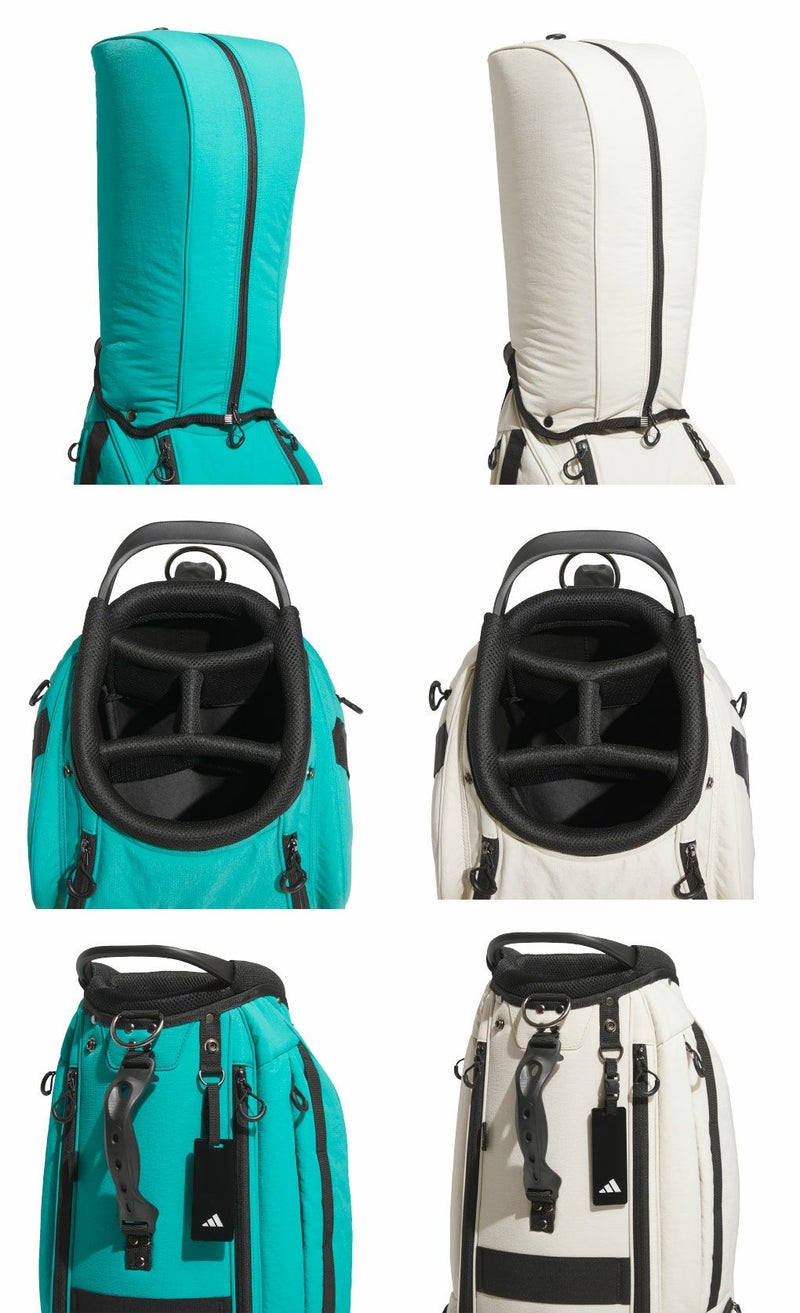 アディダススリーストライプスコーデュラキャディバッグKVH34_8.5型47インチ対応2025年モデルadidas日本正規品