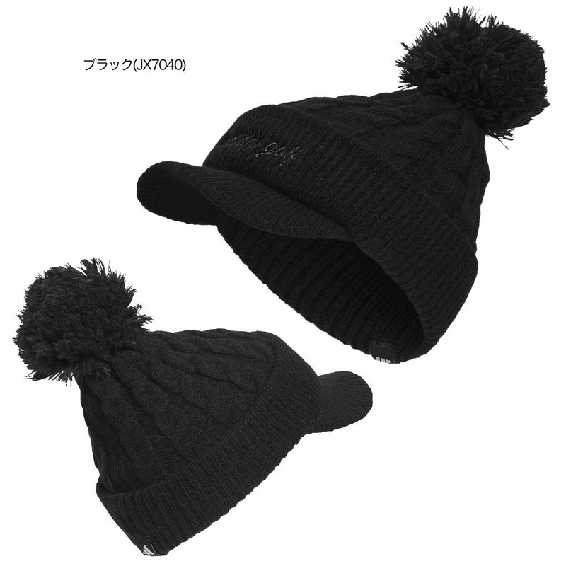 アディダスポンポンブリムニットキャップKQE23メンズレディースゴルフキャップ帽子2025秋冬モデルadidas日本正規品