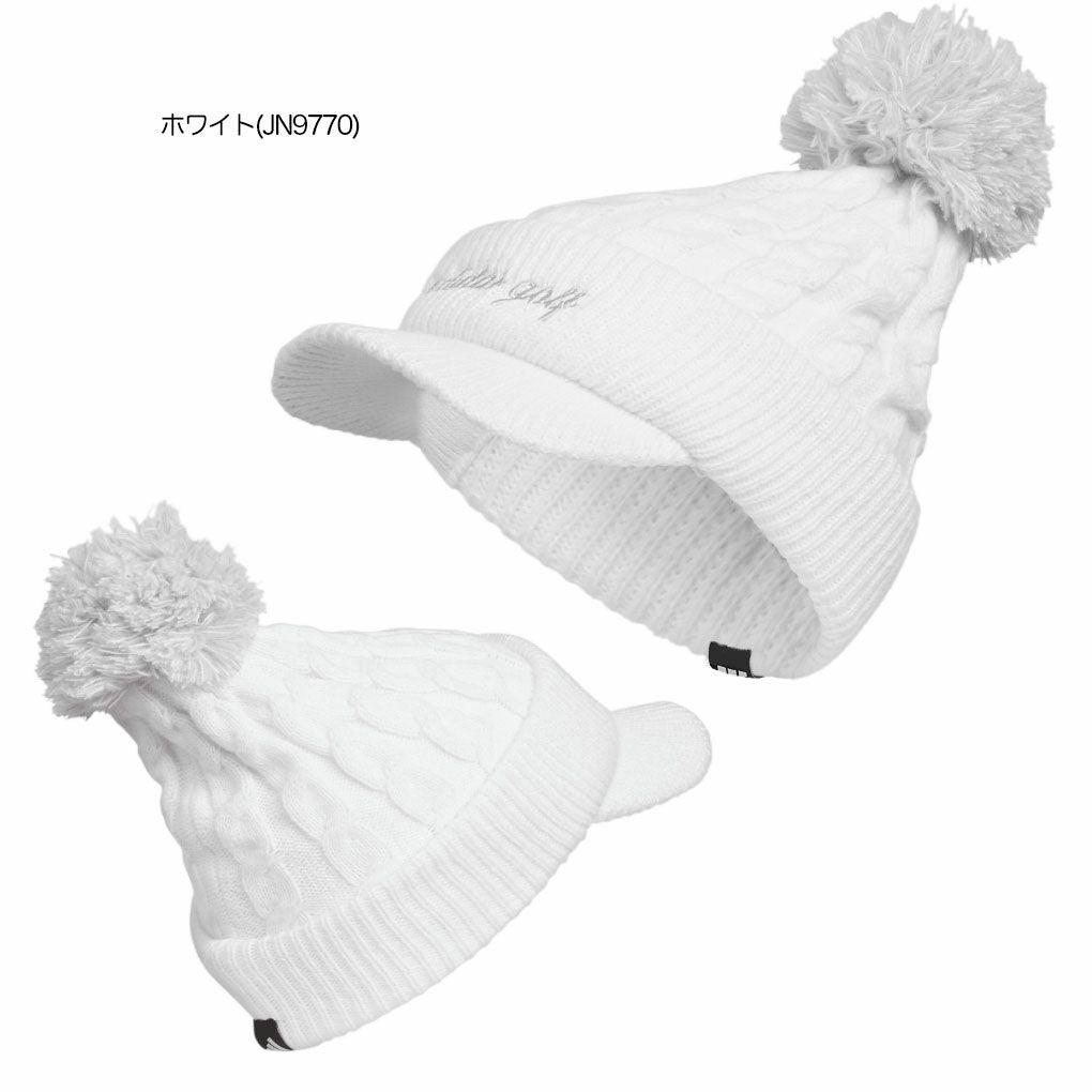 アディダスポンポンブリムニットキャップKQE23メンズレディースゴルフキャップ帽子2025秋冬モデルadidas日本正規品