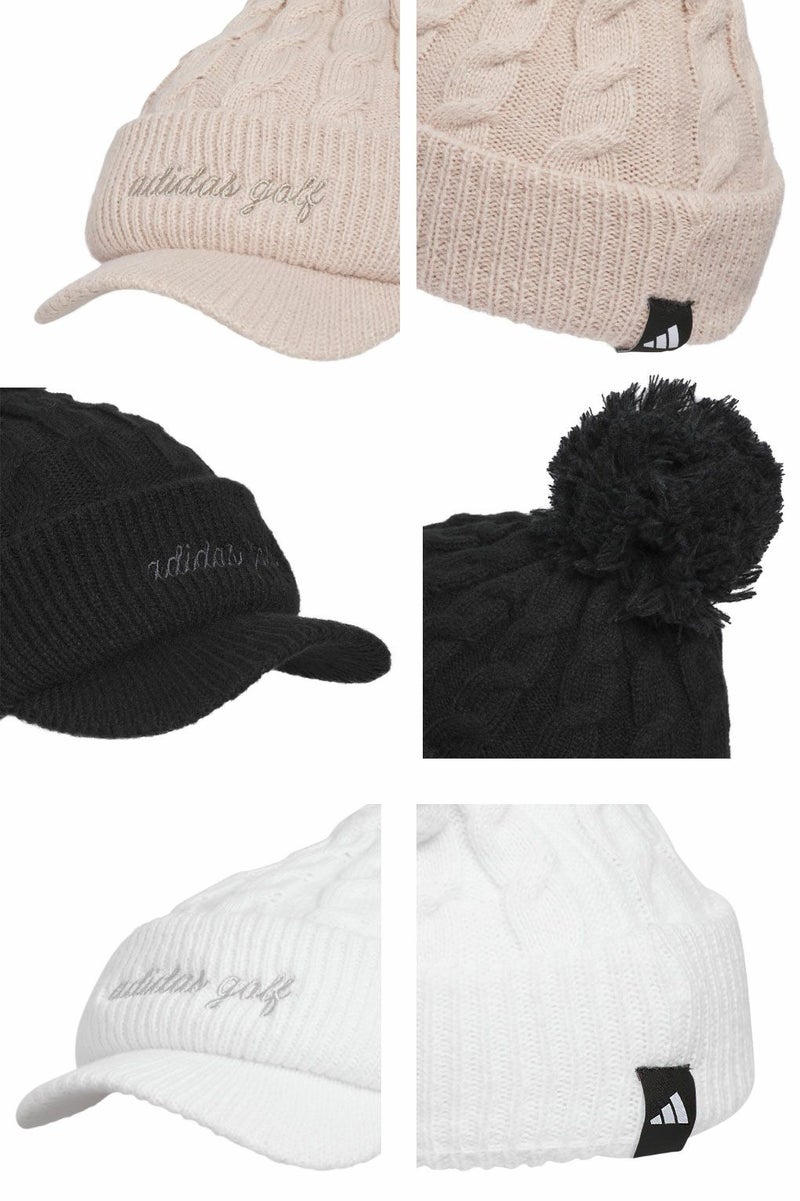 アディダスポンポンブリムニットキャップKQE23メンズレディースゴルフキャップ帽子2025秋冬モデルadidas日本正規品