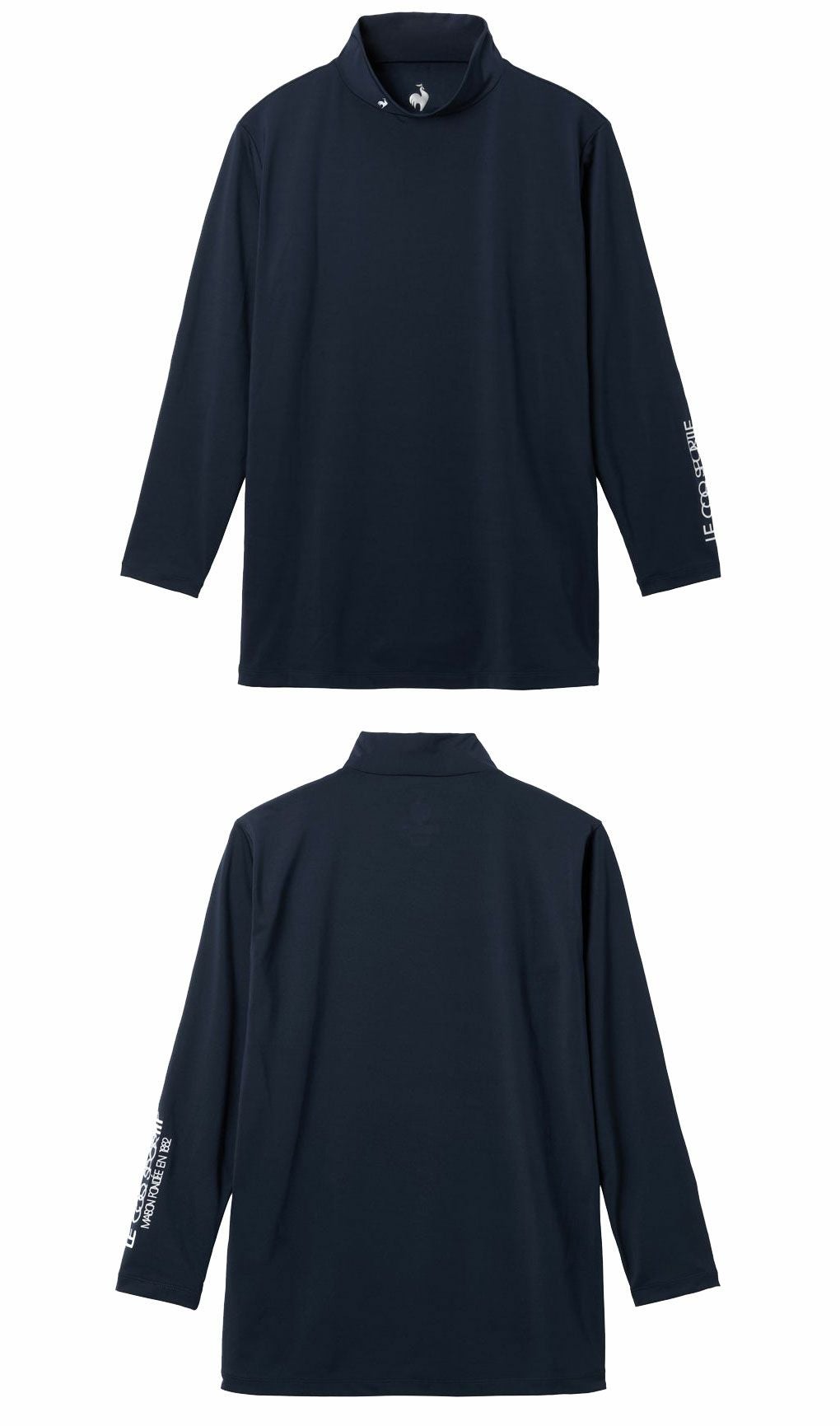 ルコックスポルティフインナー付半袖カットソーLG5FTZ01Mメンズゴルフウェアゴルフ2025秋冬モデル日本正規品