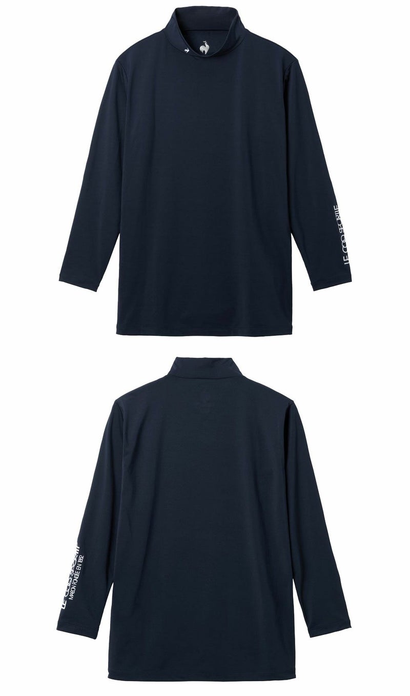 ルコックスポルティフインナー付半袖カットソーLG5FTZ01Mメンズゴルフウェアゴルフ2025秋冬モデル日本正規品