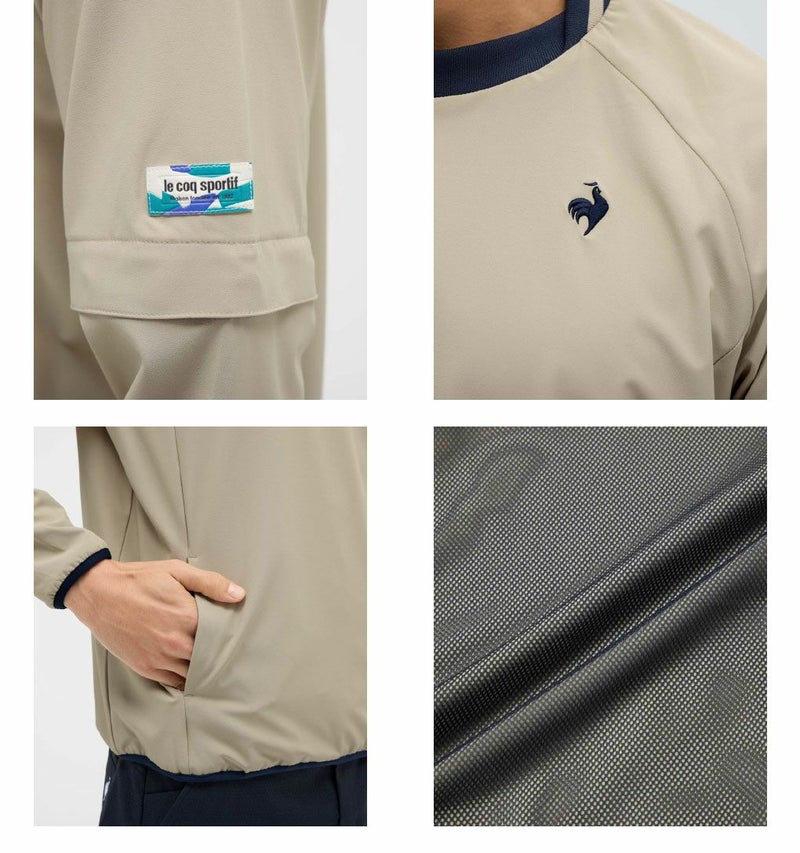 ルコックスポルティフ袖取り外し可能プルオーバー2WAYブルゾンLG5FWB03Mメンズゴルフウェアゴルフ2025秋冬モデル日本正規品