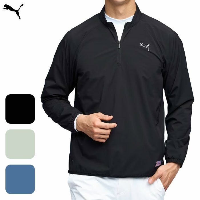 プーマゴルフシャドウキャットLTウインドピステ635693ゴルフウェアPUMA2025秋冬モデル日本正規品