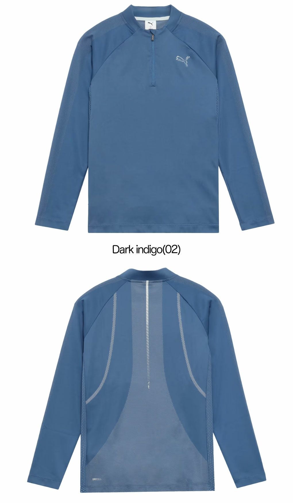 プーマゴルフPUMAシャドウキャットジップモックネック長袖シャツ635752ゴルフキャップ帽子PUMA2024秋冬モデル日本正規品