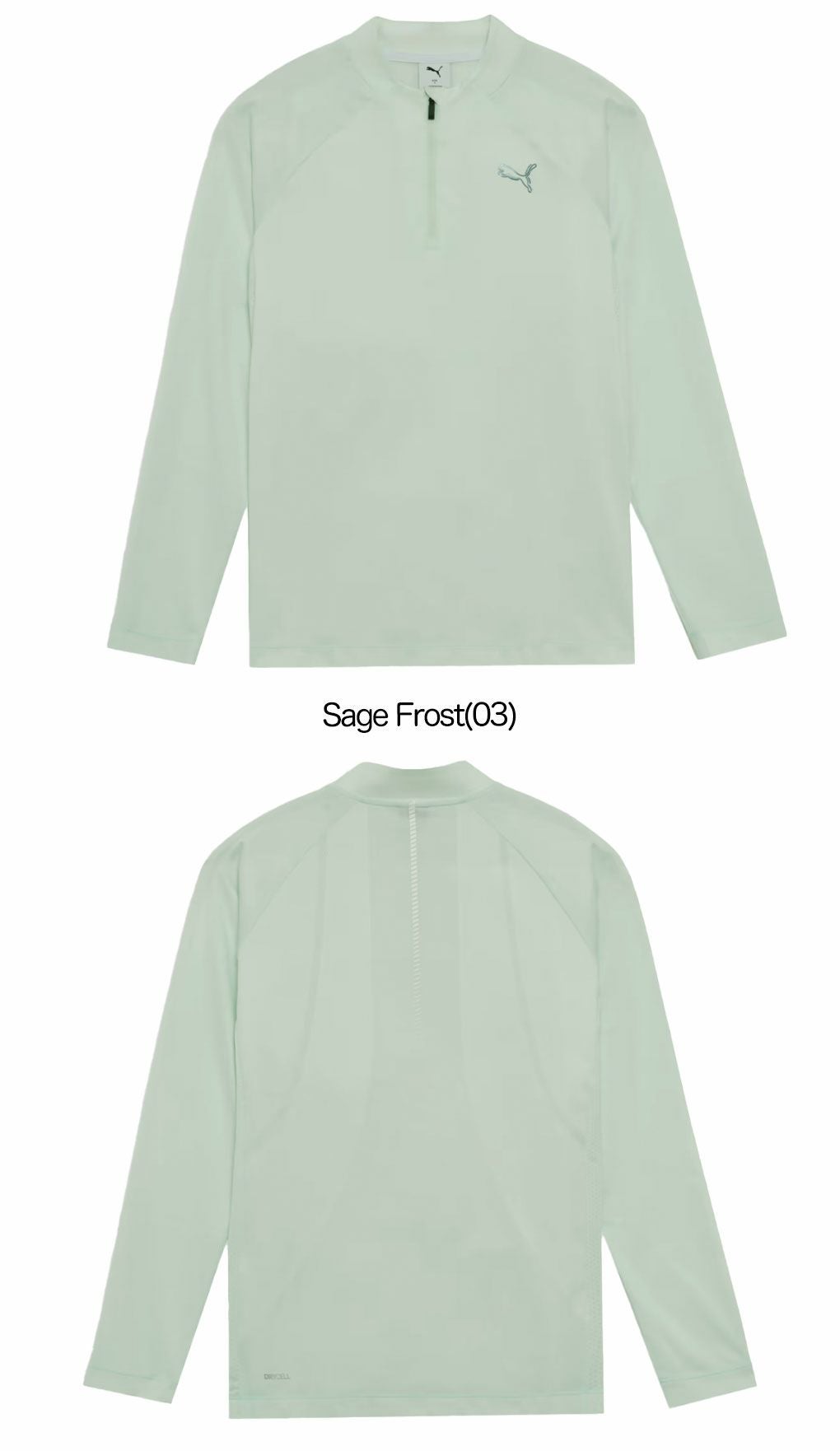 プーマゴルフPUMAシャドウキャットジップモックネック長袖シャツ635752ゴルフキャップ帽子PUMA2024秋冬モデル日本正規品