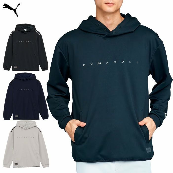 プーマゴルフPBプルオーバーフーディ635772ゴルフキャップ帽子PUMA2024秋冬モデル日本正規品