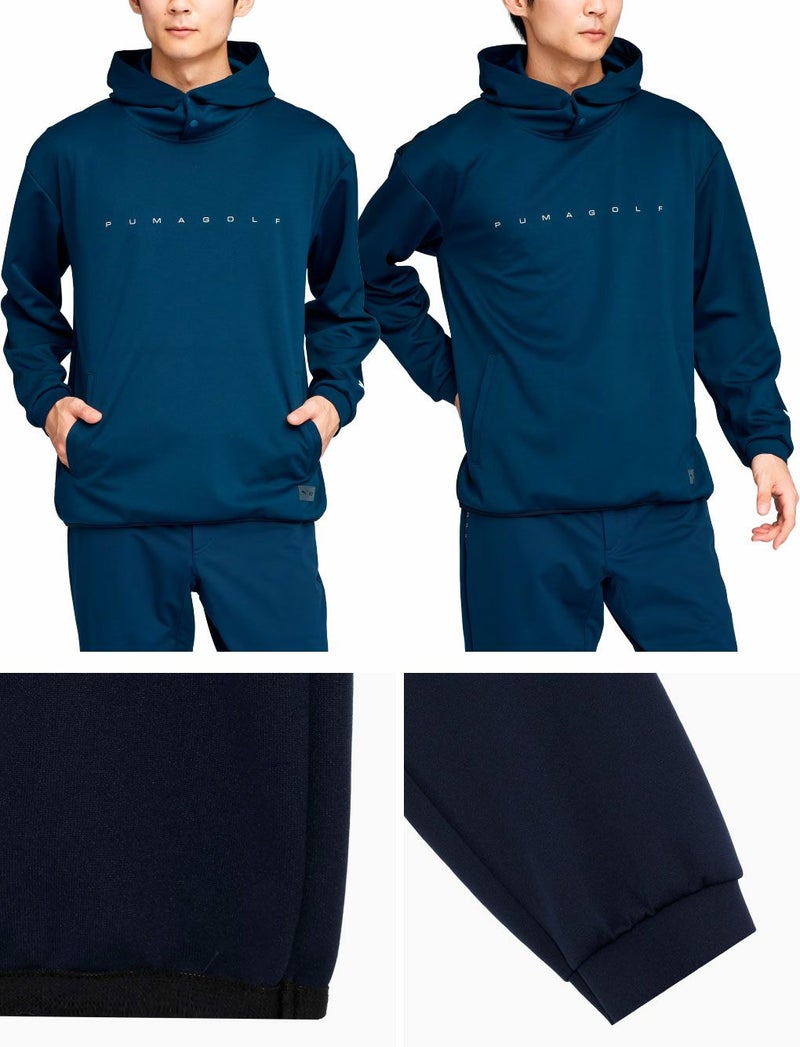 プーマゴルフPBプルオーバーフーディ635772ゴルフキャップ帽子PUMA2024秋冬モデル日本正規品